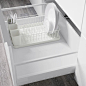 VARIERA 瓦瑞拉 餐具滤干架 白色 -IKEA : IKEA - VARIERA 瓦瑞拉,餐具滤干架,白色,下层托盘可摘卸，并可盛放渗出的液体。产地见包装