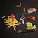 Flying Food Retouch :  .