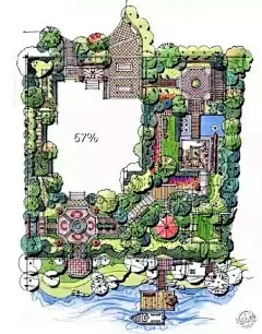 近百个庭院设计方案，有适合你家院子的吗？第51张图片