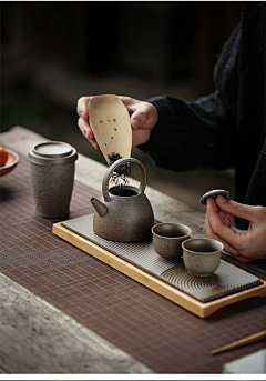 閑看蛛絲網落花采集到茶