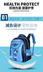 七匹熊书包小学生男女1-3年级7-12岁儿童书包4-6年级减负背包-tmall.com天猫