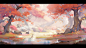An_art_piece_of_autumn_forest_trees_and_trees_cherry_blosso_e957538e-3689-4bf4-adc2-2d781038408f.png (1456×816)