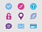 Icons for online banking site - 2D