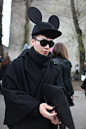 Paris Men&#;39s Fashion Week street style.