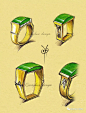 _Ring - couple _急急如率令-B34103003B- -P2555795177P- _T201976  _Jewellery Illustration采下来_T201976 #率叶插件，让花瓣网更好用_http://ly.jiuxihuan.net/?yqr=12112268#