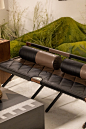 其中包括图片：BOHO POSH COT - Sofas - P&B VALISES - Leather - Wood | MOM
