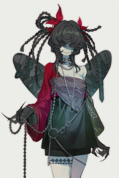 oFSHkLfP采集到角色设计 女