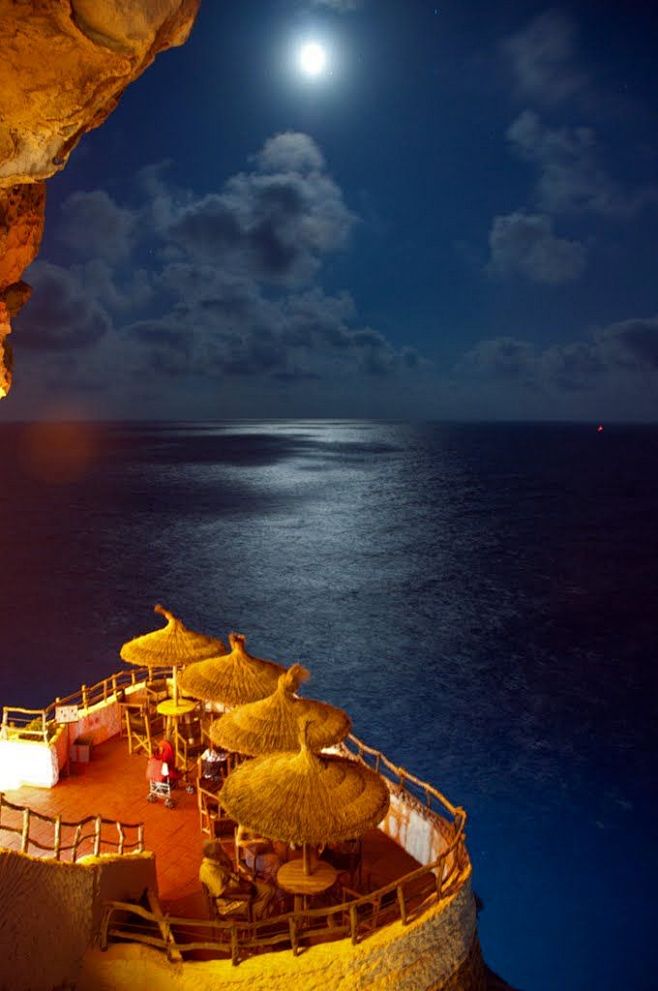 洞穴，阿拉约尔，巴利阿里群岛，西班牙 