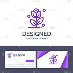 品牌名称,名片,创造力,模板,请柬,浪漫,婚礼,花,问候,爱