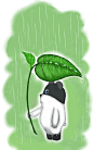 #超力熊# #超力熊雨水节气# #卡通#  #动漫# #可爱图片# #大自然#