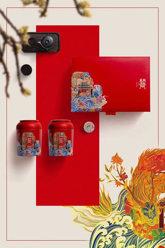 中国风的茶叶包装设计，传承传统文化之美！...