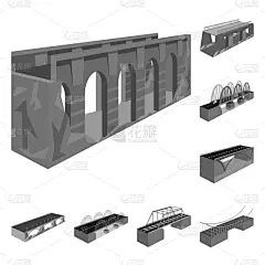 横越,砖,灰色,莫诺湖,现代,建筑业,建造物,建筑,联系,装裱