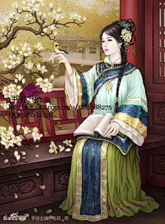 【插画大师】 ┇书 亦 飞┇_看图_手绘古装手绘现代吧_百度贴吧