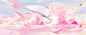 《鲸-空》_点意__插画师作品_涂鸦王国gracg.com