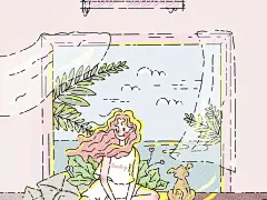 시원한 바람과 우리 : 창문 밖을 내다보는 걸 좋아했던 너 지나가는 사람 구경도 하고 바람 냄새도 맡고~   [작가노트] 오랜만에 늦잠을 자고 느지막이 일어나 선선한 바람이 부는 창가에 앉아서  내 귀여운 친구와 함께. 오늘은 아무것도 안 해도 괜찮아. 바쁘게 돌아가는 일상에서 보고만 있어도 마음이 편안해지는 그림을 그리고 싶습니다.