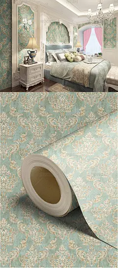 欧式典雅花纹墙纸psd（不分层含通道图）