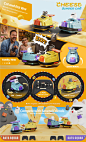 Amazon.com: deependo 2 Pack Remote Control Car, RC Ejecting Bumper Car for Kids, Cat and Rat War Cheese Bumper Car, Car Toys for Ages 5-7, Christmas Birthday Gifts Toys for 3 4 5 6+ Year Old Boys Girls : Toys & Games