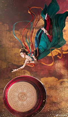 清华美女cos敦煌菩萨火出国 竟被印度人奉为神