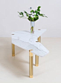 Nova Boomerang Coffee Table - Contemporary Coffee & Cocktail Tables - Dering Hall : Buy Nova Boomerang Coffee Table by AVRAM RUSU STUDIO - Made-to-Order designer Furniture from Dering Hall's collection of Contemporary Coffee & Cocktail Tables.