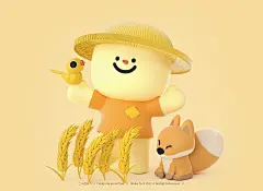 黄油相机IP形象3D化设计-巴特曼三维人物生物LoriTsao - 原创作品 -   (16)