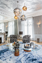 Arc de Triomphe/Av Marceau : Interior Design Photography for Gerard Faivre, Decorator. 