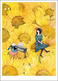 小园子815采集到插画/漫画/线稿