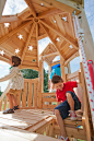 Frolic 9 Wooden Playset and Swing Set ｜ CedarWorks(19413)
