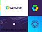 WebMode - Logo Design community platform creative logo creative wm monogram monogram tech code keyboard cubes logo cube game logo gaming game web logo logo design logo webmode mode web