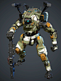 Marmoset render of BT from Titanfall 2