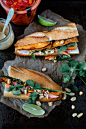 Smokey Sweet Potato Bánh Mì is a veggie-friendly lunch idea.