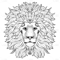 手绘线稿十二星座元素-SVG-处女座