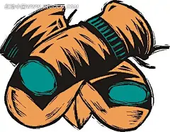 一双卡通拳击手套矢量素材卡通|拳击手套|拳套|生活百科|矢量素材|手绘|卡通老鼠卡通造型|卡通彩虹矢量素材卡通|卡通人卡通花|卡通双层卡通公车灯饰