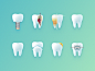 teeth iconset