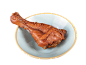 卤鸡腿