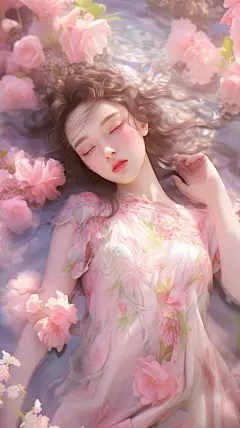 ai 绘画 绝美，氛围感，漫画，美女