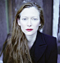 Tilda Swinton. Say what you will, she's a true artist.: 