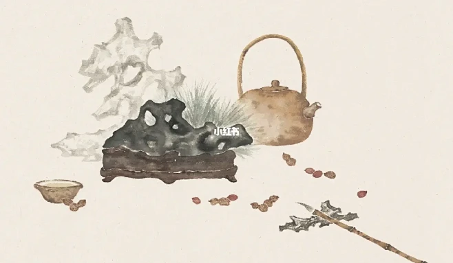国画｜观自在