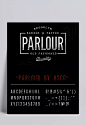 Parlour|颓废渐变字体,个性字体,时尚字体,英文字体下载