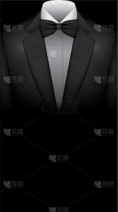 留白,领结,套装,插画,名片,专业人员,华贵,高雅,时尚,艺术