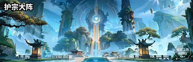 绘梦工坊丨AI沙雕动画素材《1期》修仙背...