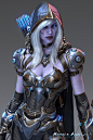 Urban Ranger, Rafael Benedicto : What if Dota characters were placed in the Cyberpunk universe? My re-imagining of Drow Ranger from Dota 2, ready to prowl the streets of Night City.

Made using Zbrush, 3ds Max, Substance Painter, Photoshop. And a bit of M