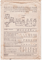 Vintage 1940s Sewing Pattern - Gathered Neck Peasant Blouse or High Neck Back-Buttoning Blouse with Balloon Sleeves - Advance 4277, Bust 34