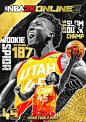 NBA2K Online2 - Cover Art : I was tasked with creating the cover artwork for NBA2K Online2, China's version of NBA2K. The artwork featured Donovan Mitchell of the Utah Jazz and Damian Lillard of the Portland Trailblazers.