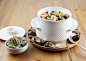 One Heart Pot : Through cooperating with The Shu's Pottery, a company in Yingee with years of history and skill, we joined a revolutionary experiment on the dining table, to discuss about the relationship between dining table and family. For us, it is ver
