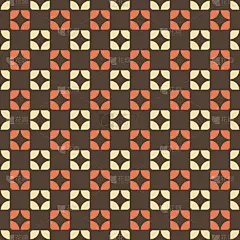 抽象无缝几何图案。