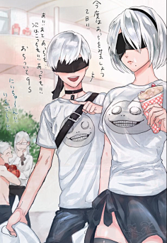 尼尔机械纪元最喜欢的9s和2b