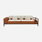 Sofa Sellier 2-seater - front