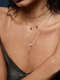 Zodiac Necklace  Gold  Gold Zodiac Necklace  Horoscope image 9