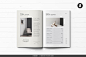 18页A4现代简约企业画册商业品牌手册杂志排版设计id版式素材模板
