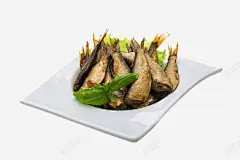 干炸小鲱鱼高清素材 实物 干炸小鲱鱼 油炸鱼 油炸鲱鱼 白色盘子 美味食物 免抠png 设计图片 免费下载